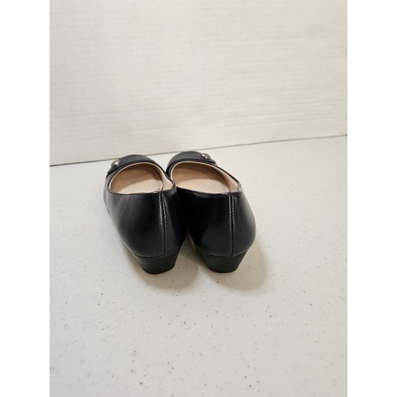 Size  Women Shoes 6M 6 LifeStride Fabiana Ballet Flat Navy Blue F8006S1401 - Picture 4 of 6